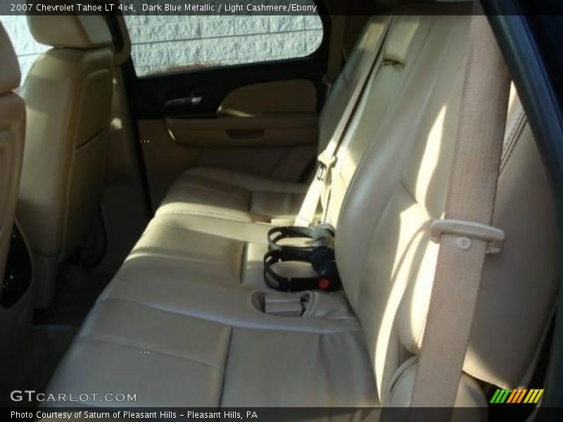 Dark Blue Metallic / Light Cashmere/Ebony 2007 Chevrolet Tahoe LT 4x4