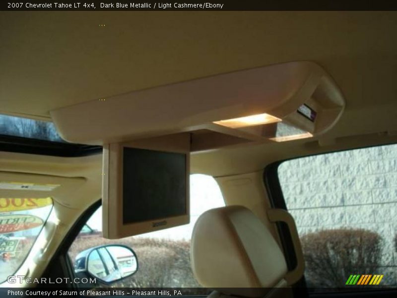 Dark Blue Metallic / Light Cashmere/Ebony 2007 Chevrolet Tahoe LT 4x4