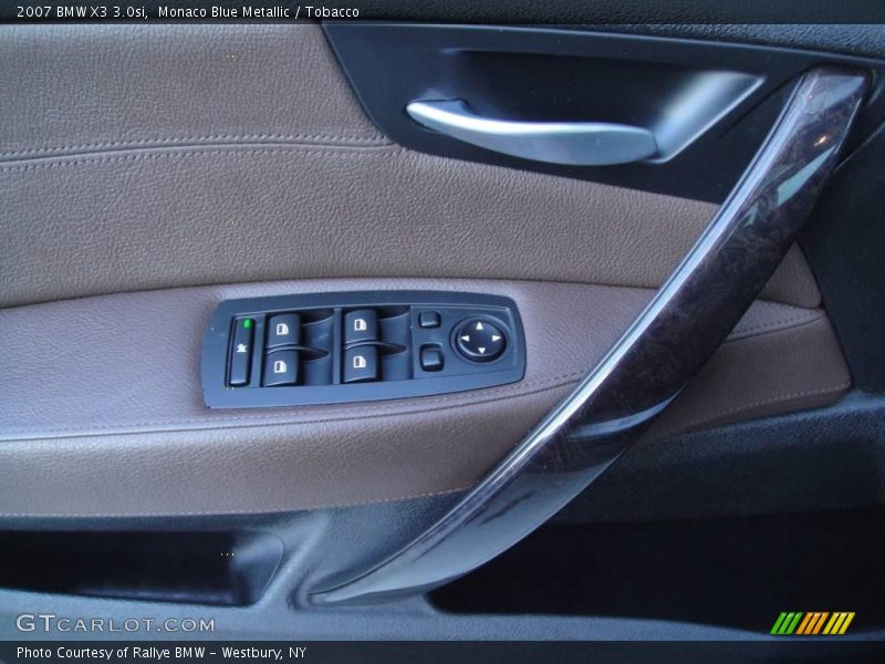 Monaco Blue Metallic / Tobacco 2007 BMW X3 3.0si