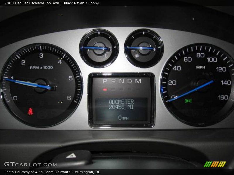 Black Raven / Ebony 2008 Cadillac Escalade ESV AWD