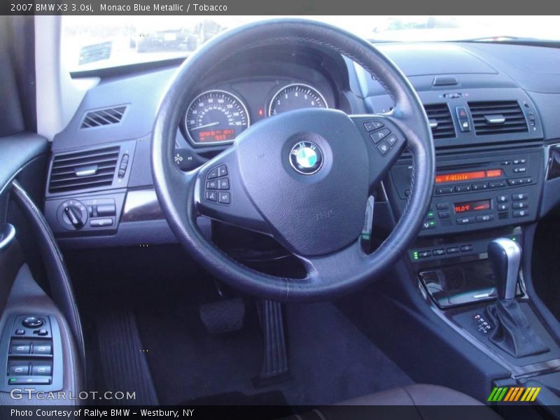 Monaco Blue Metallic / Tobacco 2007 BMW X3 3.0si