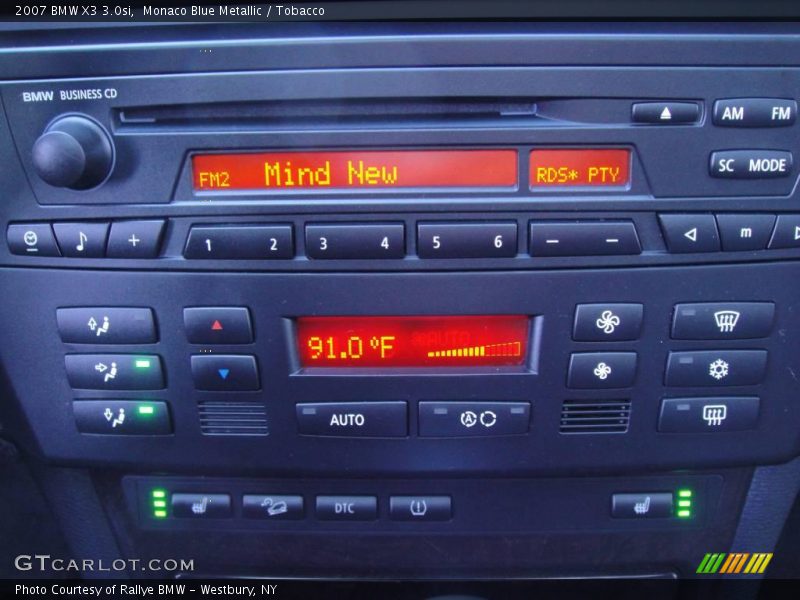 Monaco Blue Metallic / Tobacco 2007 BMW X3 3.0si