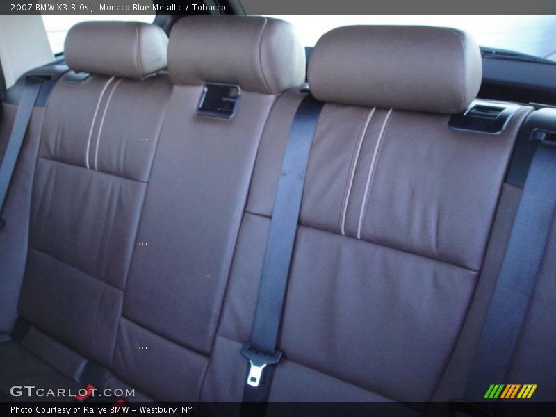 Monaco Blue Metallic / Tobacco 2007 BMW X3 3.0si