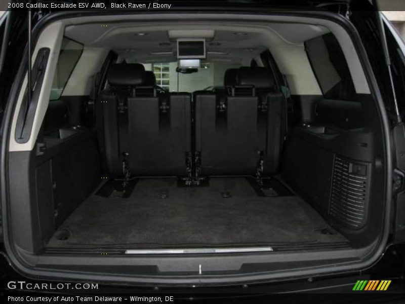 Black Raven / Ebony 2008 Cadillac Escalade ESV AWD