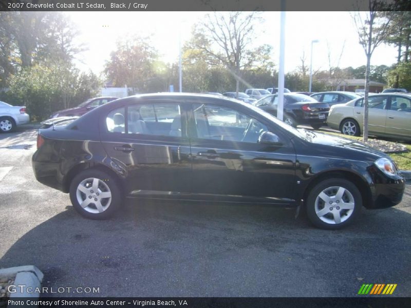Black / Gray 2007 Chevrolet Cobalt LT Sedan