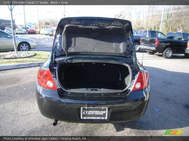 Black / Gray 2007 Chevrolet Cobalt LT Sedan