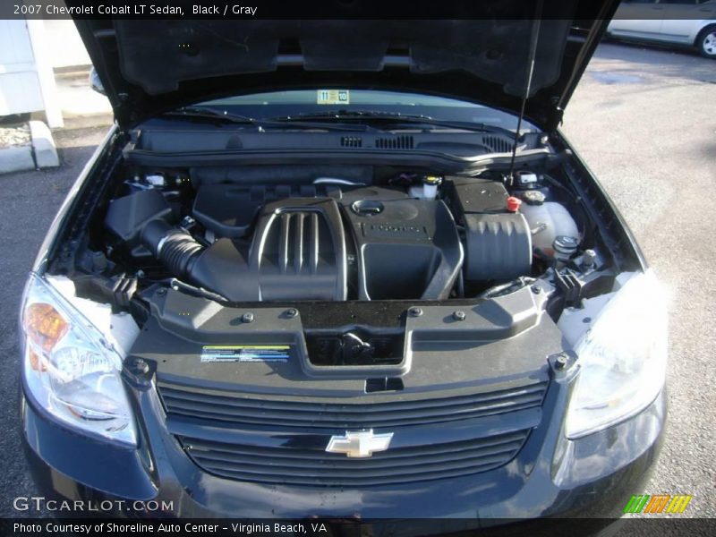 Black / Gray 2007 Chevrolet Cobalt LT Sedan