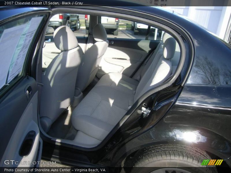 Black / Gray 2007 Chevrolet Cobalt LT Sedan