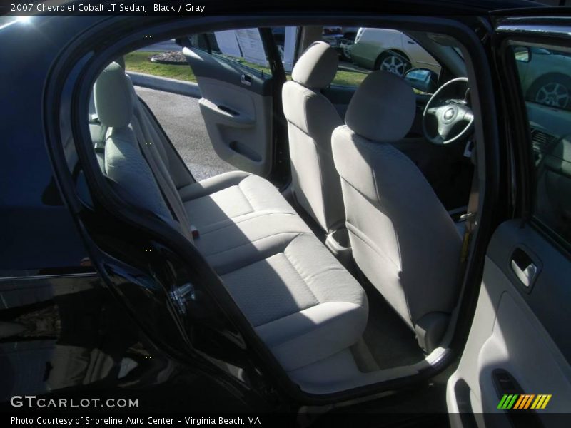 Black / Gray 2007 Chevrolet Cobalt LT Sedan