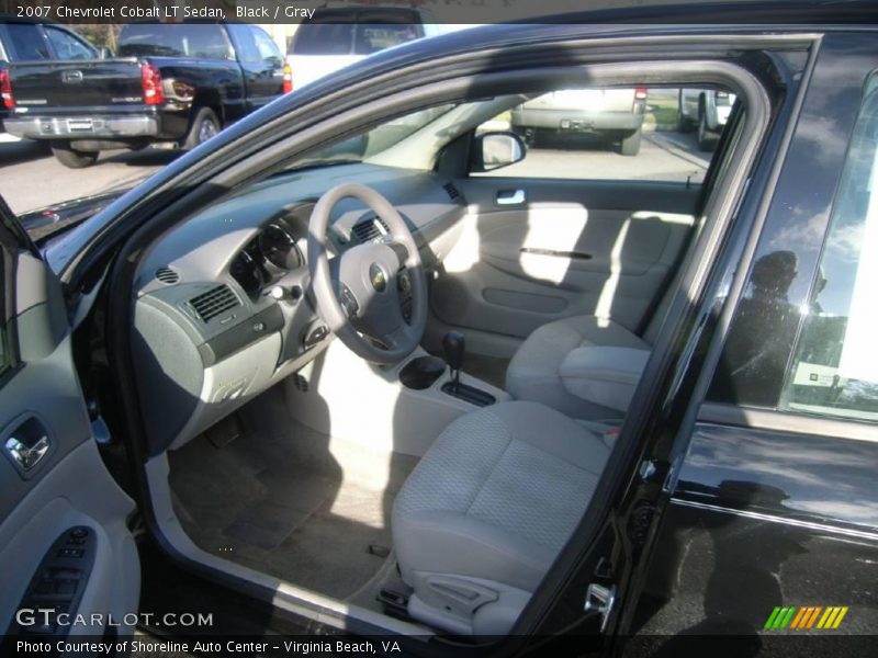Black / Gray 2007 Chevrolet Cobalt LT Sedan