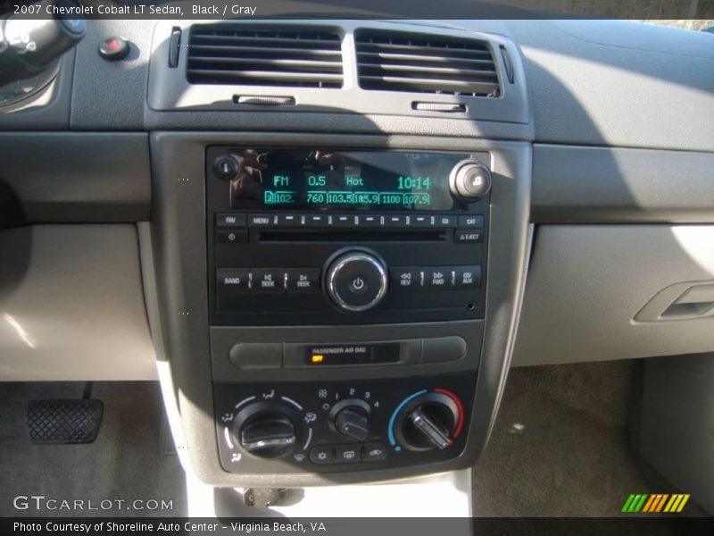 Black / Gray 2007 Chevrolet Cobalt LT Sedan