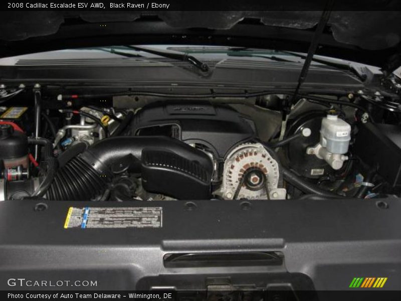 Black Raven / Ebony 2008 Cadillac Escalade ESV AWD