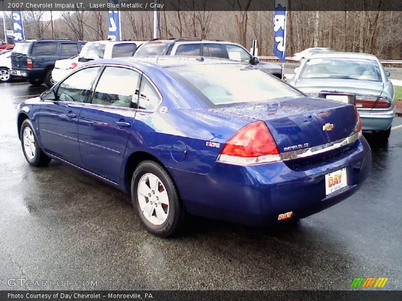 Laser Blue Metallic / Gray 2007 Chevrolet Impala LT