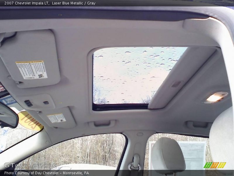 Laser Blue Metallic / Gray 2007 Chevrolet Impala LT