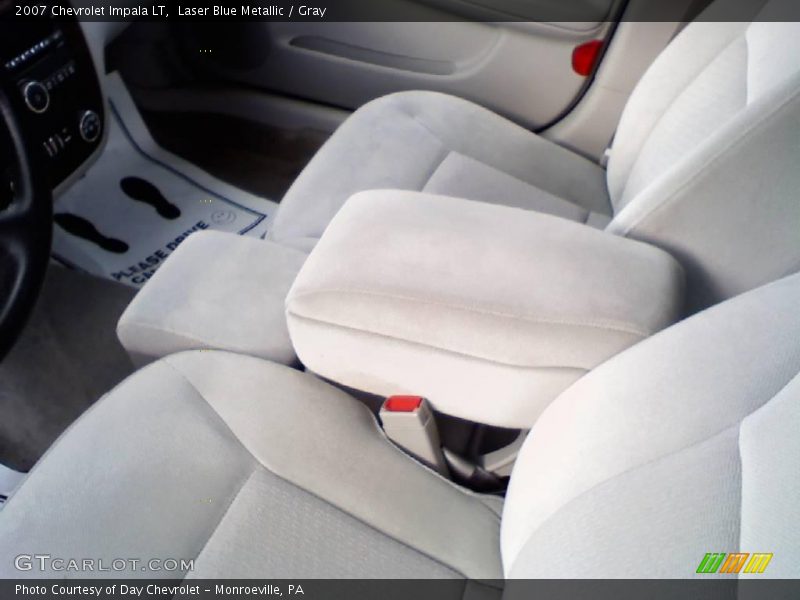 Laser Blue Metallic / Gray 2007 Chevrolet Impala LT
