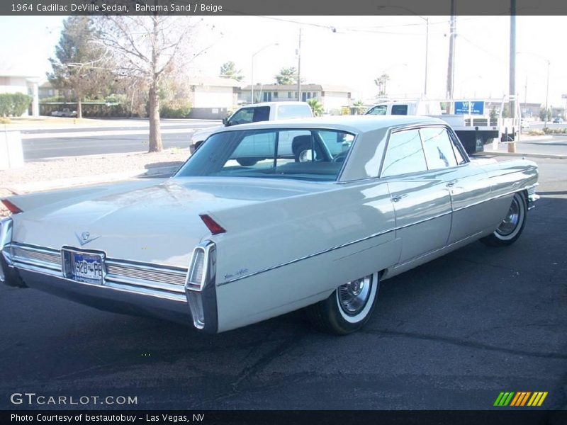 Bahama Sand / Beige 1964 Cadillac DeVille Sedan