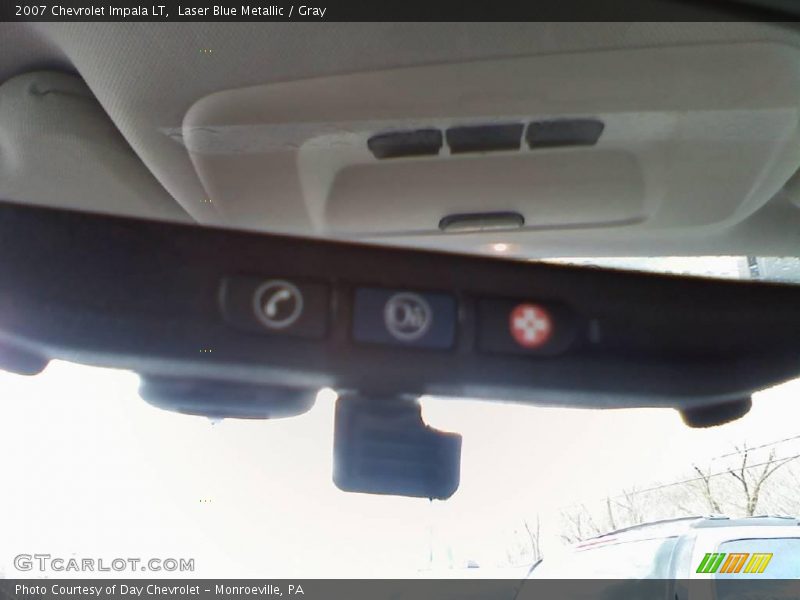 Laser Blue Metallic / Gray 2007 Chevrolet Impala LT