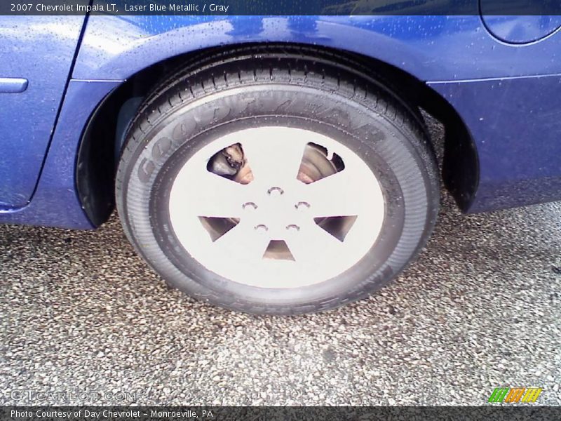 Laser Blue Metallic / Gray 2007 Chevrolet Impala LT