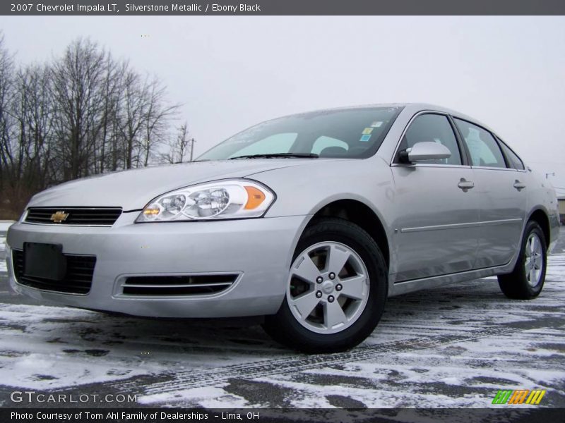 Silverstone Metallic / Ebony Black 2007 Chevrolet Impala LT