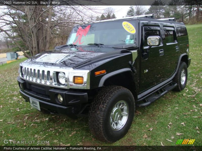 Black / Wheat 2003 Hummer H2 SUV