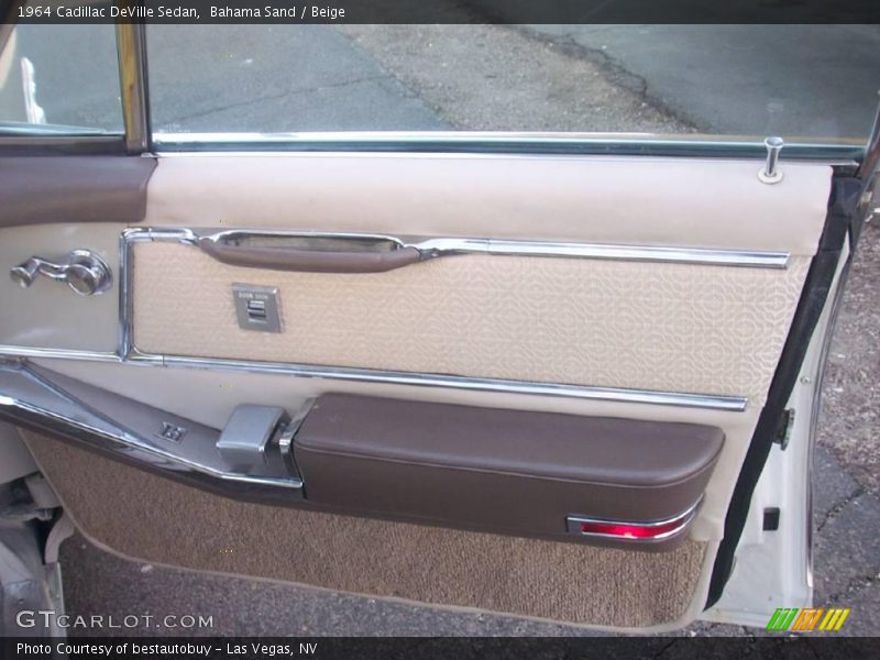 Bahama Sand / Beige 1964 Cadillac DeVille Sedan