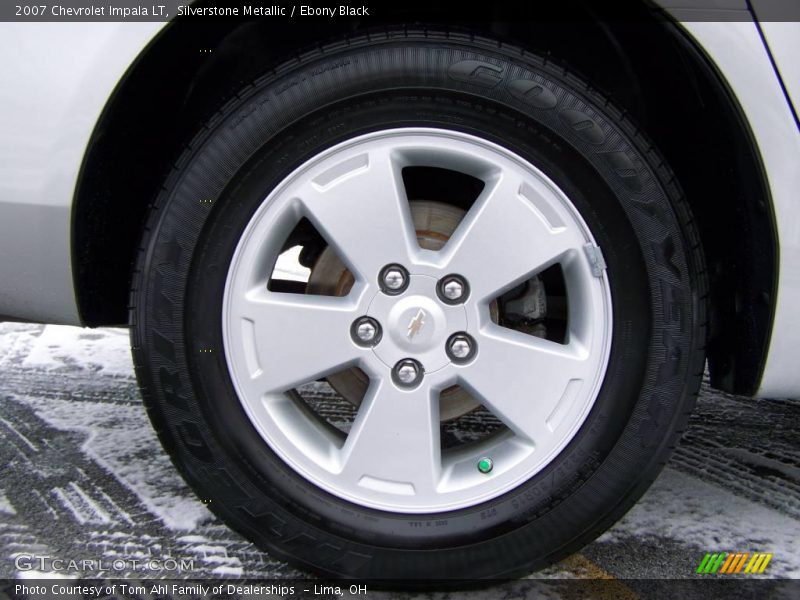 Silverstone Metallic / Ebony Black 2007 Chevrolet Impala LT