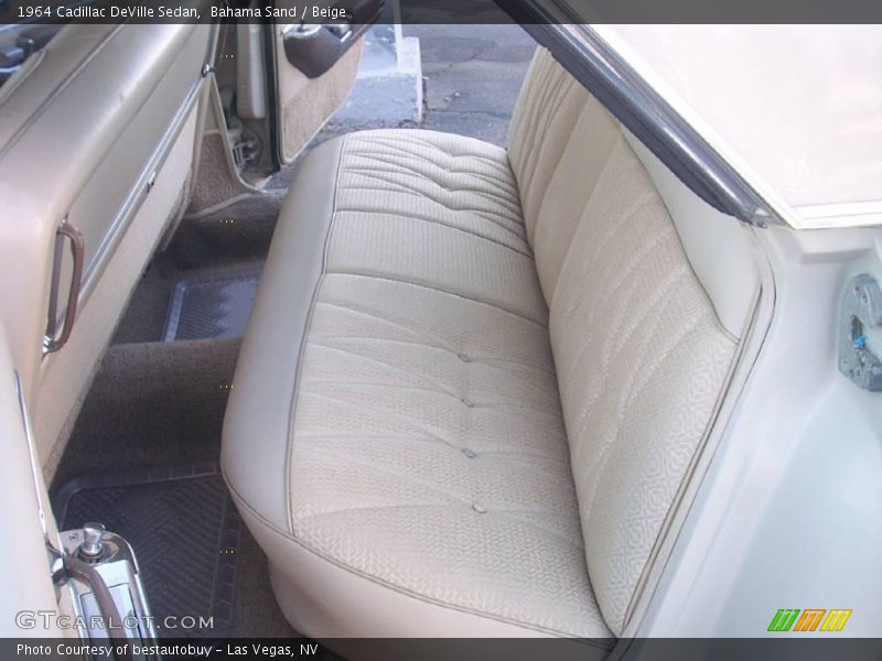 Bahama Sand / Beige 1964 Cadillac DeVille Sedan