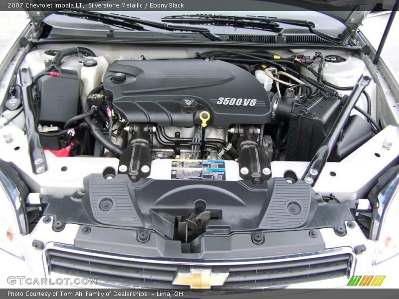 Silverstone Metallic / Ebony Black 2007 Chevrolet Impala LT
