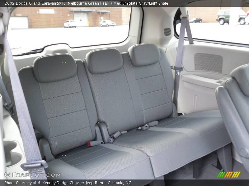 Melbourne Green Pearl / Medium Slate Gray/Light Shale 2009 Dodge Grand Caravan SXT