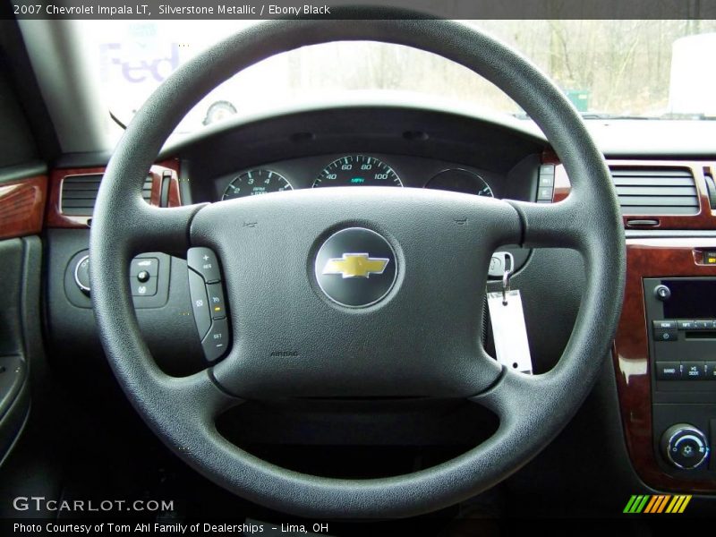 Silverstone Metallic / Ebony Black 2007 Chevrolet Impala LT