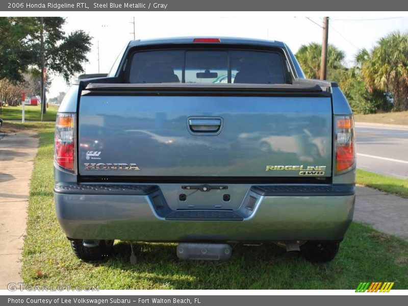 Steel Blue Metallic / Gray 2006 Honda Ridgeline RTL