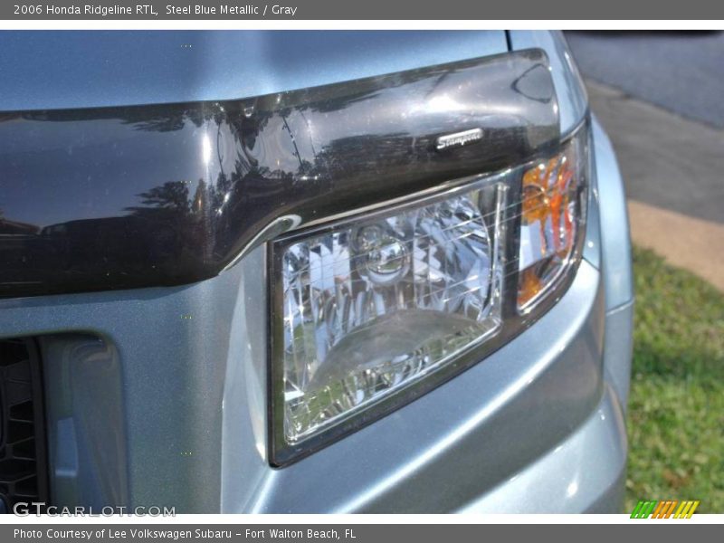 Steel Blue Metallic / Gray 2006 Honda Ridgeline RTL