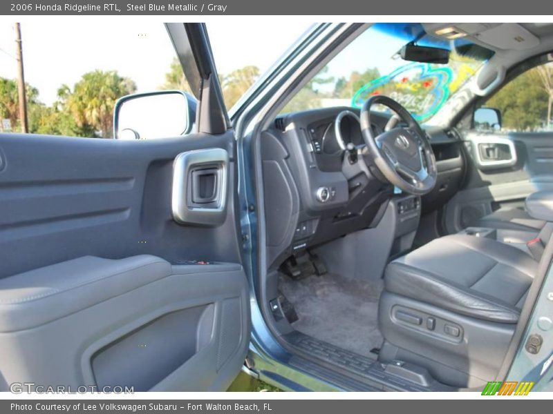Steel Blue Metallic / Gray 2006 Honda Ridgeline RTL