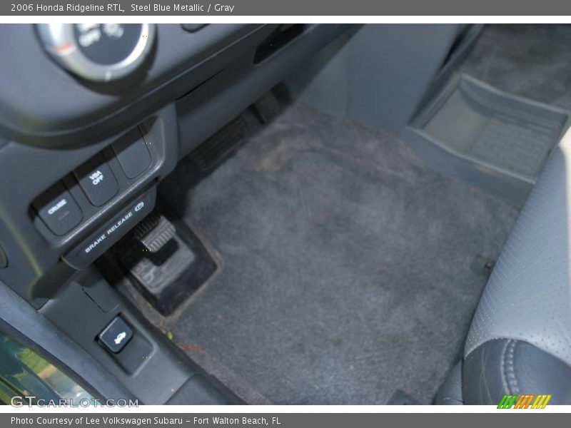 Steel Blue Metallic / Gray 2006 Honda Ridgeline RTL