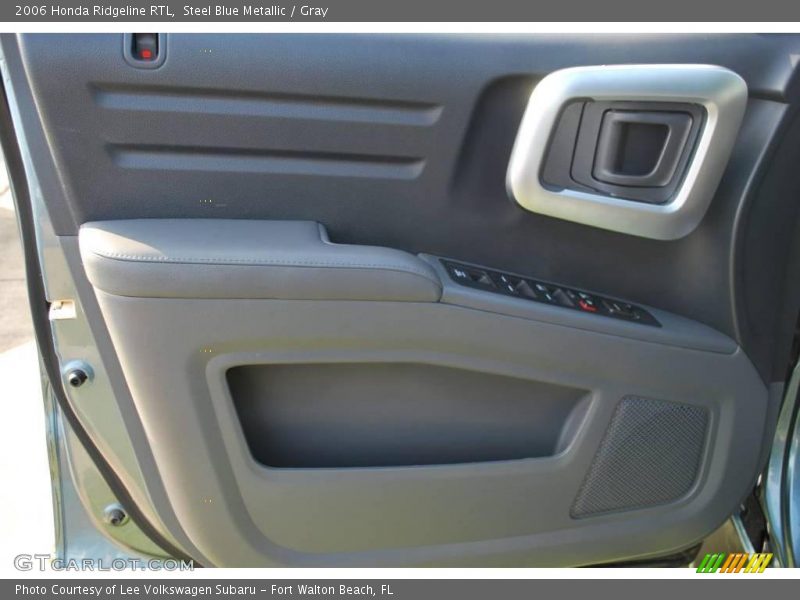 Steel Blue Metallic / Gray 2006 Honda Ridgeline RTL