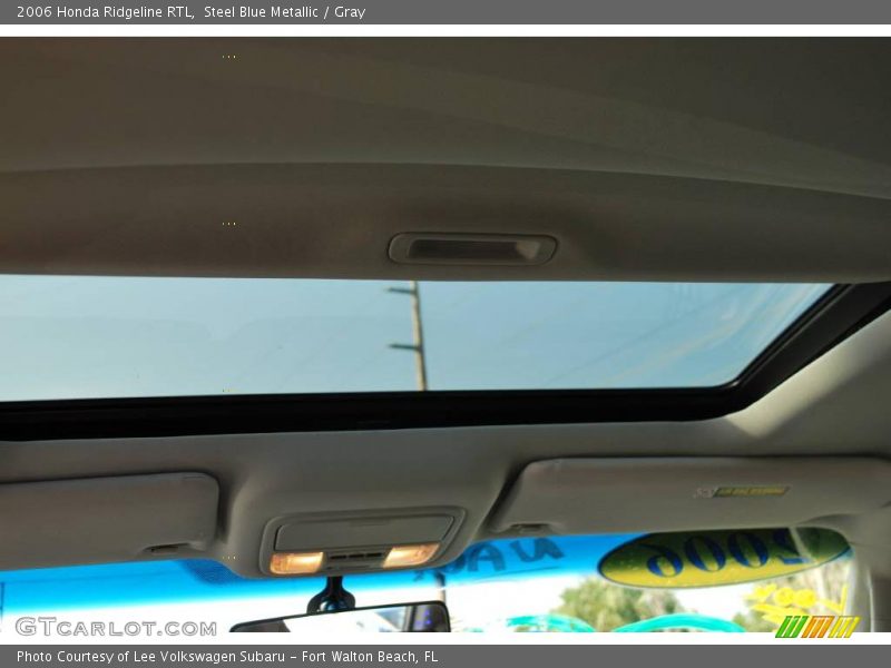 Steel Blue Metallic / Gray 2006 Honda Ridgeline RTL