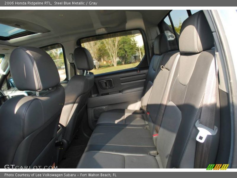 Steel Blue Metallic / Gray 2006 Honda Ridgeline RTL