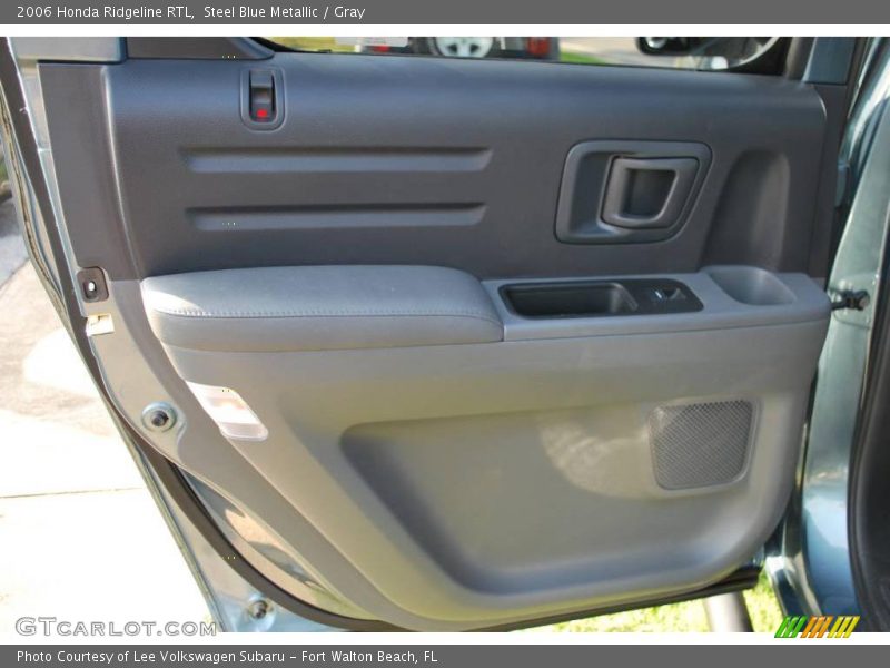 Steel Blue Metallic / Gray 2006 Honda Ridgeline RTL