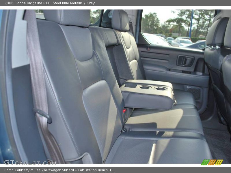 Steel Blue Metallic / Gray 2006 Honda Ridgeline RTL
