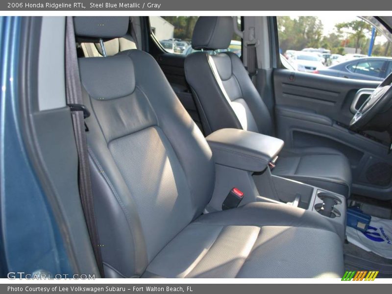 Steel Blue Metallic / Gray 2006 Honda Ridgeline RTL