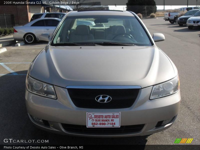 Golden Beige / Beige 2006 Hyundai Sonata GLS V6