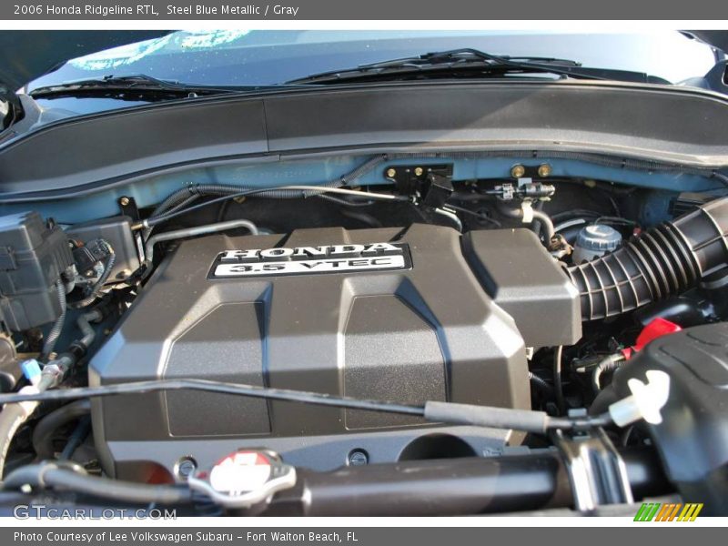 Steel Blue Metallic / Gray 2006 Honda Ridgeline RTL