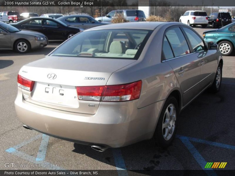 Golden Beige / Beige 2006 Hyundai Sonata GLS V6