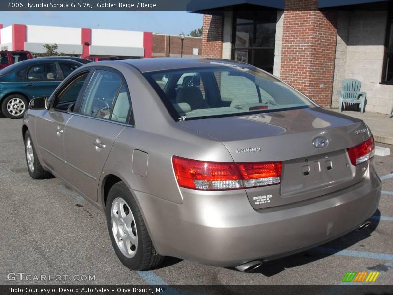 Golden Beige / Beige 2006 Hyundai Sonata GLS V6