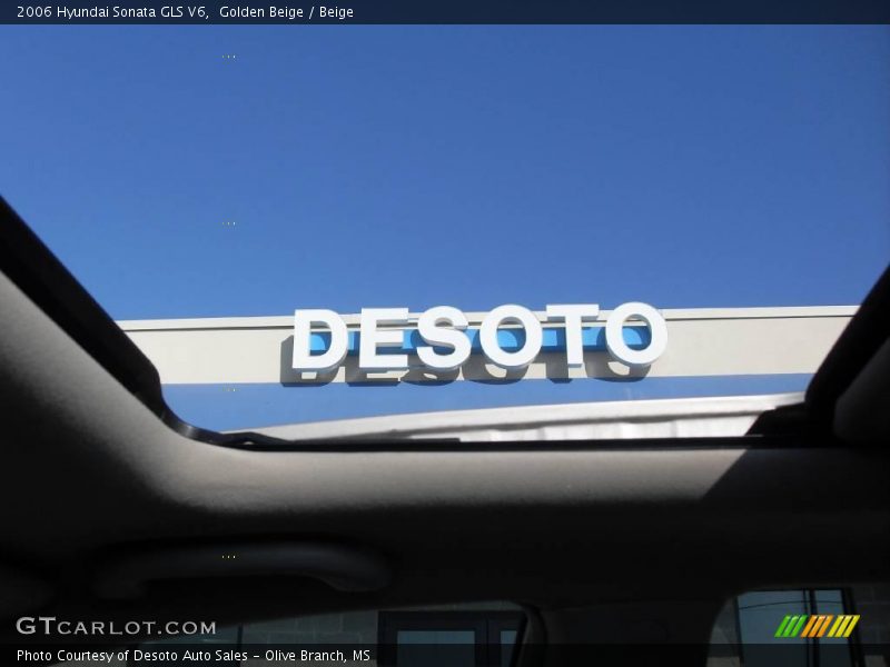 Golden Beige / Beige 2006 Hyundai Sonata GLS V6