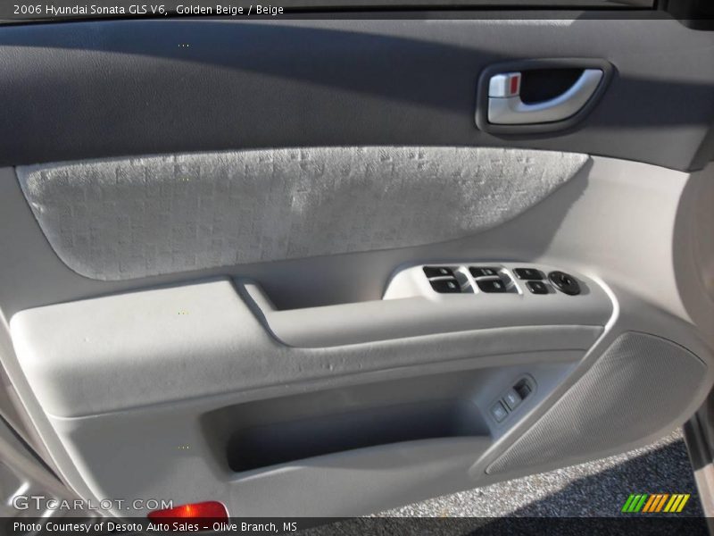 Golden Beige / Beige 2006 Hyundai Sonata GLS V6