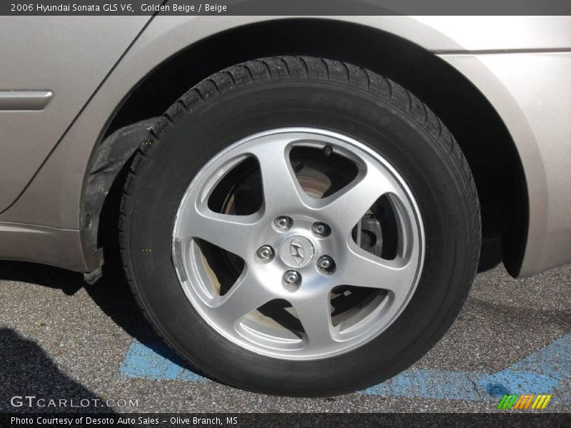 Golden Beige / Beige 2006 Hyundai Sonata GLS V6