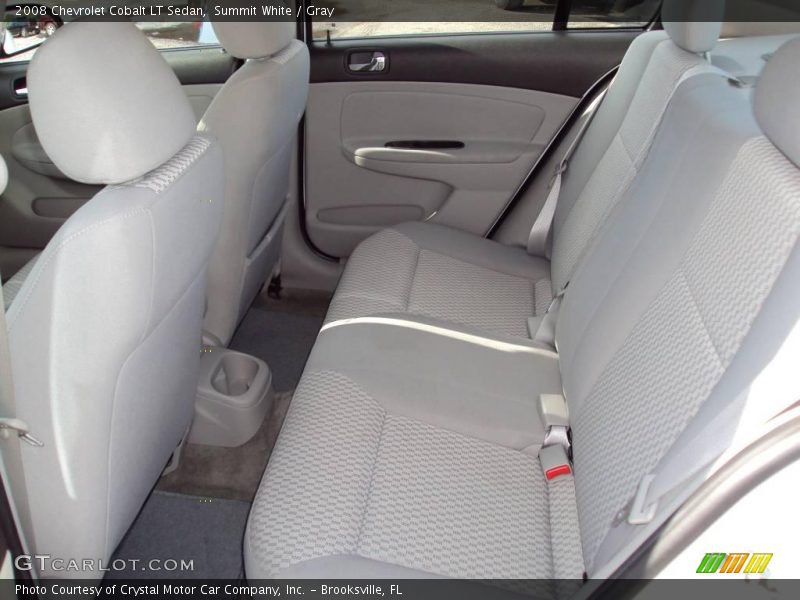 Summit White / Gray 2008 Chevrolet Cobalt LT Sedan