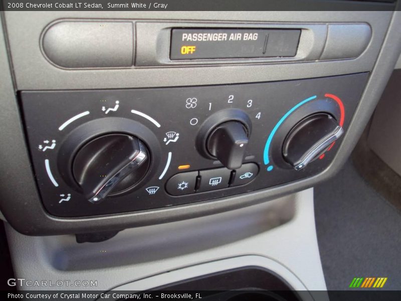 Summit White / Gray 2008 Chevrolet Cobalt LT Sedan
