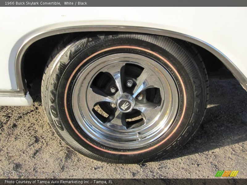 White / Black 1966 Buick Skylark Convertible